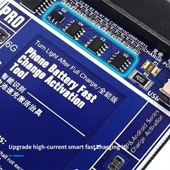 SS-915 Universal Battery Activation Board Quick Charge PCB Tool with USB Cable for iPhone Android HUAWEI