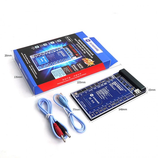 SS-915 Universal Battery Activation Board Quick Charge PCB Tool with USB Cable for iPhone Android HUAWEI