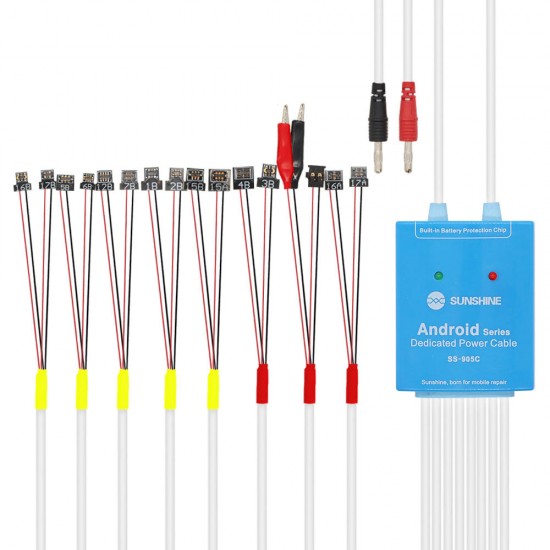 SS-905C Phone Power ON/OFF Service DC Power Supply Current Testing Cable Line for Samsung Huawei OPPO VIVO Meizu Boot SS-905C Phone Power ON/OFF Service DC Power Supply Current Testing Cable Line for Samsung Huawei OPPO VIVO Meizu Boot