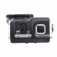 60M Waterproof Housing Case with Tough Screenn Back Door Cover For Gopro Hero 5 Black