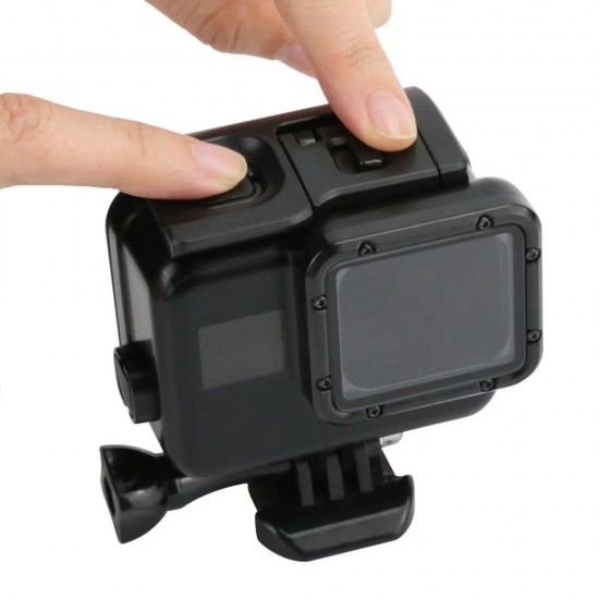 60M Waterproof Housing Case with Tough Screenn Back Door Cover for Gopro Hero 5 Black Actioncamera