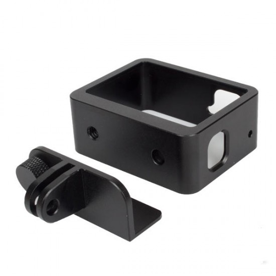 Aluminum Alloy Metal Protective Frame Housing Case For Gopro Hero 5 Accessories Border Quick Release Buckle Mount Base Aluminum Alloy Metal Protective Frame Housing Case For Gopro Hero 5 Accessories Border Quick Release Buckle Mount Base