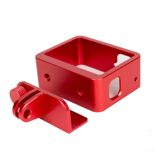 Aluminum Alloy Metal Protective Frame Housing Case For Gopro Hero 5 Accessories Border Quick Release Buckle Mount Base Aluminum Alloy Metal Protective Frame Housing Case For Gopro Hero 5 Accessories Border Quick Release Buckle Mount Base