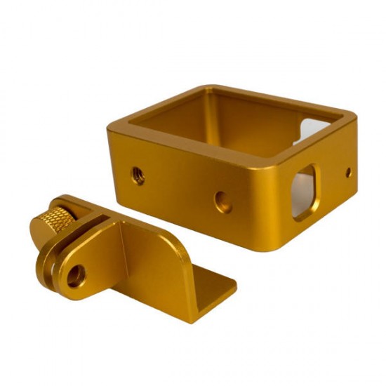 Aluminum Alloy Metal Protective Frame Housing Case For Gopro Hero 5 Accessories Border Quick Release Buckle Mount Base Aluminum Alloy Metal Protective Frame Housing Case For Gopro Hero 5 Accessories Border Quick Release Buckle Mount Base