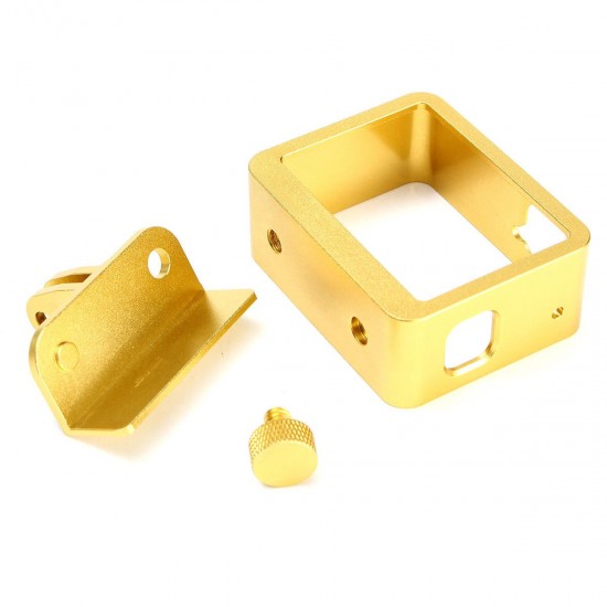 Aluminum Alloy Protective Gold Case Housing Frame For Gopro Hero 5