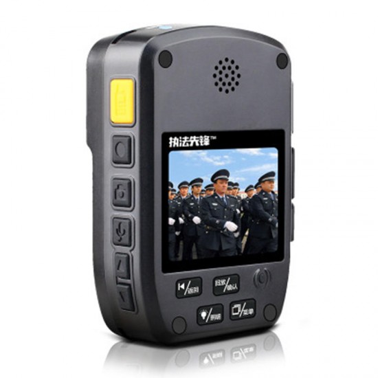 D800 64GB 140 Degree 1080P HD Night Vision Police Camera Mini Camera Motion Detection Driving Recorder