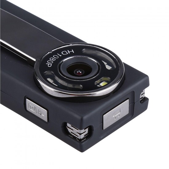 HD95-AIT 32GB 3MP 1080P 130°Wide Angle 1.5'' HD WiFi IR Night Vision Body Worn Security Mini Camera Loop Record Driving Recorder