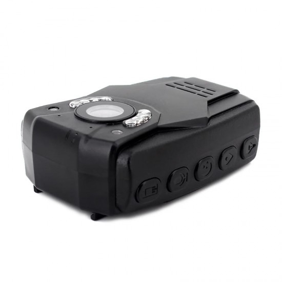 S60 16G 2K HD 150° Wide Angle GPS Police Body Camera Enforcement Recorder Night Vision 6-hour Video Driving Recorder