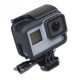 Black Housing Protective Frame Shell CasE Mount For GoPro Hero 5 Black Actioncamera Accessories Black Housing Protective Frame Shell CasE Mount For GoPro Hero 5 Black Actioncamera Accessories