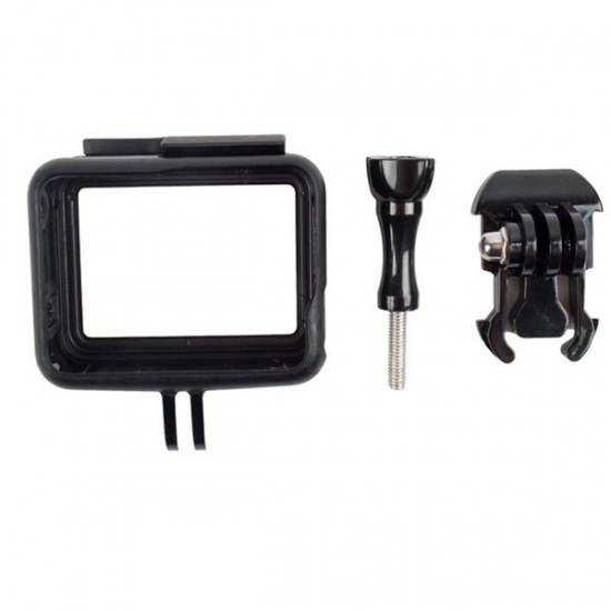 Black Housing Protective Frame Shell CasE Mount For GoPro Hero 5 Black Actioncamera Accessories Black Housing Protective Frame Shell CasE Mount For GoPro Hero 5 Black Actioncamera Accessories