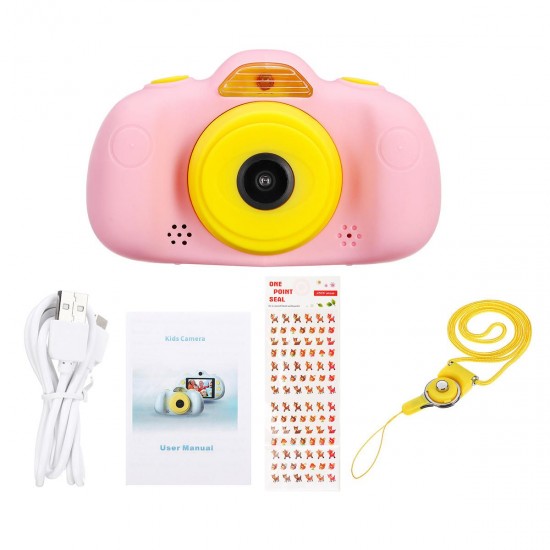 Children Digital Camera 2.4inch 8MP HD Camcorder Action Camera For Outdoor Travel