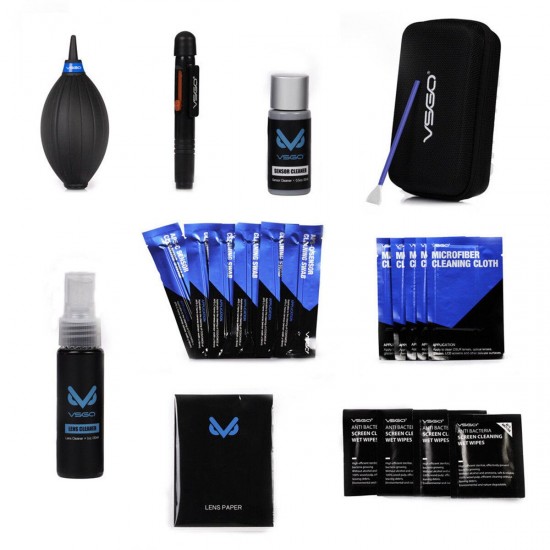 DKL-20 Portable DSLR Camera Sensor Cleaning Sticks Lens and Screen Cleaning Travel Kit DKL-20 Portable DSLR Camera Sensor Cleaning Sticks Lens and Screen Cleaning Travel Kit