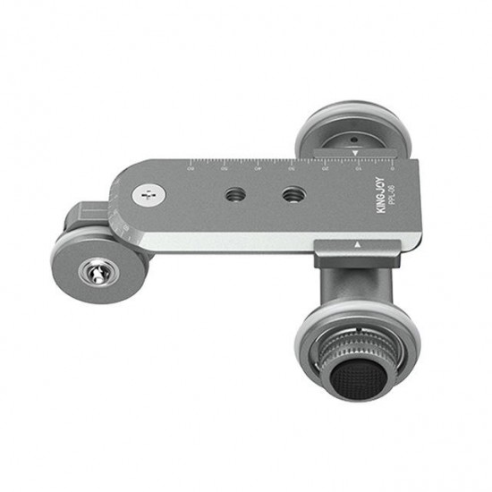 PPL-06 Elelctric Track Slider Dolly Car 3-Wheel Video Pulley Rolling Skater for Sony Cannon Nikon Camera Smartphone