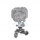 PPL-06 Elelctric Track Slider Dolly Car 3-Wheel Video Pulley Rolling Skater for Sony Cannon Nikon Camera Smartphone