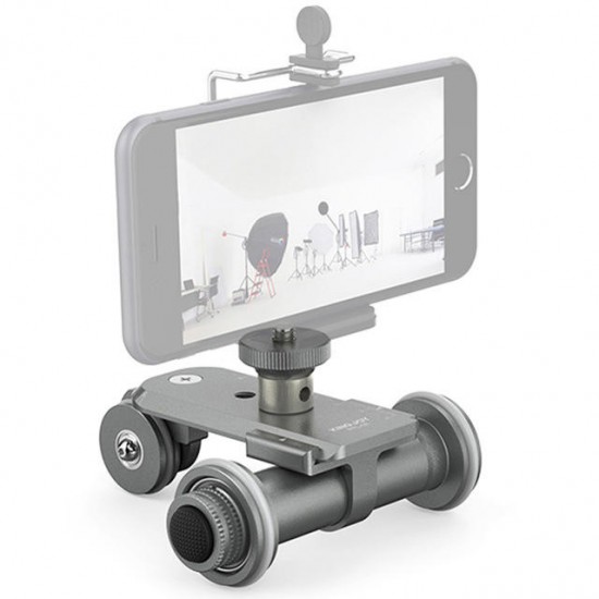 PPL-06 Elelctric Track Slider Dolly Car 3-Wheel Video Pulley Rolling Skater for Sony Cannon Nikon Camera Smartphone PPL-06 Elelctric Track Slider Dolly Car 3-Wheel Video Pulley Rolling Skater for Sony Cannon Nikon Camera Smartphone