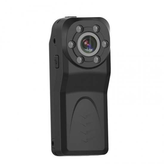 PD6 HD 1080P Mini Camera Vlog Camera for Youtube Recording Infrared Night Vision 140° Wide-angle Recorder Police Camera Anti-thief Webcam Drive Recorder