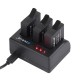 3-Channel Battery Charger With Micro USB-C/Type-C Port For GoPro HERO5/06 3-Channel Battery Charger With Micro USB-C/Type-C Port For GoPro HERO5/06