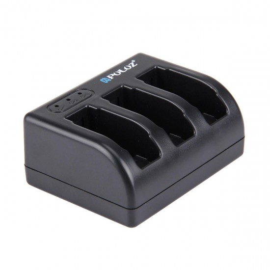 3-Channel Battery Charger With Micro USB-C/Type-C Port For GoPro HERO5/06 3-Channel Battery Charger With Micro USB-C/Type-C Port For GoPro HERO5/06