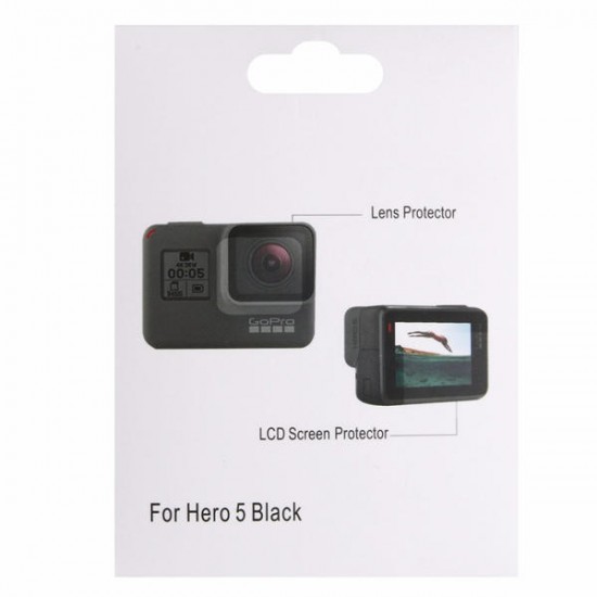 Camera Lens Protective Film LCD Dispaly Screen Protector for Gopro Hero 5