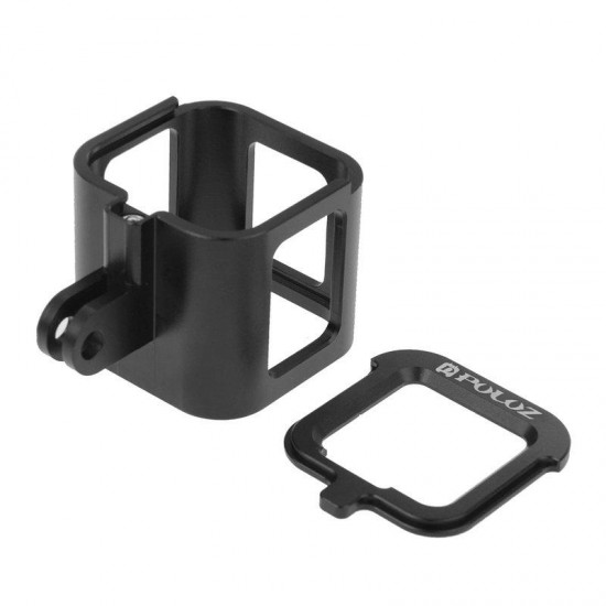 PU158 Housing Shell Aluminum Alloy Protective Cage Case for GoPro HERO4 HERO 4 Session PU158 Housing Shell Aluminum Alloy Protective Cage Case for GoPro HERO4 HERO 4 Session