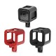 PU158 Housing Shell Aluminum Alloy Protective Cage Case for GoPro HERO4 HERO 4 Session