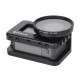 PU331B Housing Cage Protective Case Frame Shell with Cold Shoe Mount for DJI OSMO Action Sports Camera PU331B Housing Cage Protective Case Frame Shell with Cold Shoe Mount for DJI OSMO Action Sports Camera