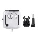 PU402 45M Waterproof Underwater Diving Protective Case Shell for GoPro Fusion Sports Action Camera