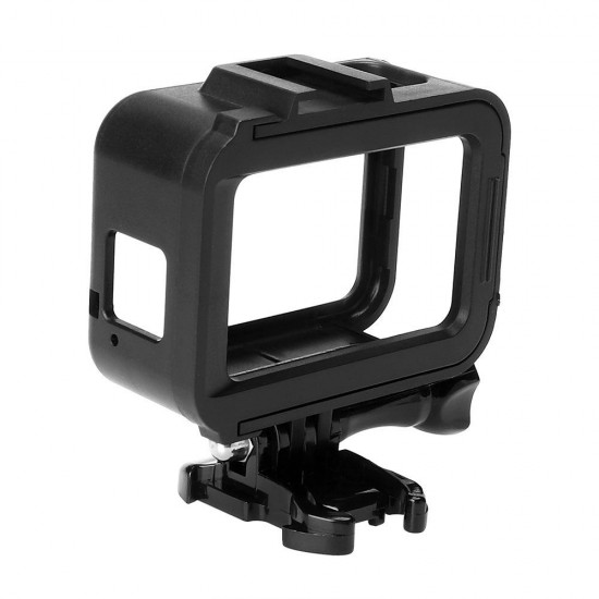 Protective Frame Case Shell Side Open with Cold Shoe for GoPro Hero 8 Black Action Sports Camera