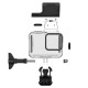 FLW319 60M Waterproof Protective Case Shell Cage with Soft Rubber Buttons for GoPro Hero 8 Black Action Sports Camera