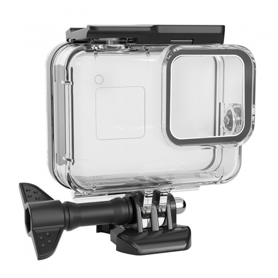 60m Waterproof Housing Shell Protective Cover for GoPro HERO 8 Black Hard Protective Case Support Touch Screen