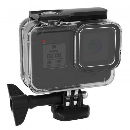 60m Waterproof Housing Shell Protective Cover for GoPro HERO 8 Black Hard Protective Case Support Touch Screen