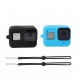 Silica Gel Shockproof Protective Shell Frame Case for GoPro Hero 8 Black Action Sports Camera Silica Gel Shockproof Protective Shell Frame Case for GoPro Hero 8 Black Action Sports Camera