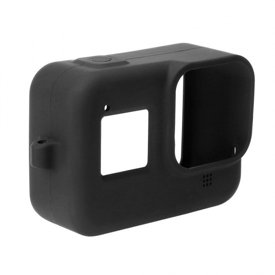 Silica Gel Shockproof Protective Shell Frame Case for GoPro Hero 8 Black Action Sports Camera Silica Gel Shockproof Protective Shell Frame Case for GoPro Hero 8 Black Action Sports Camera