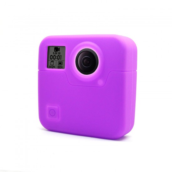 Silicone Protective Case Skin Cover Camera Accessories for GoPro Fusion 360 Camera 8 Colors