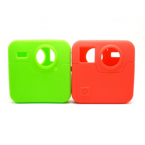 Silicone Protective Case Skin Cover Camera Accessories for GoPro Fusion 360 Camera 8 Colors