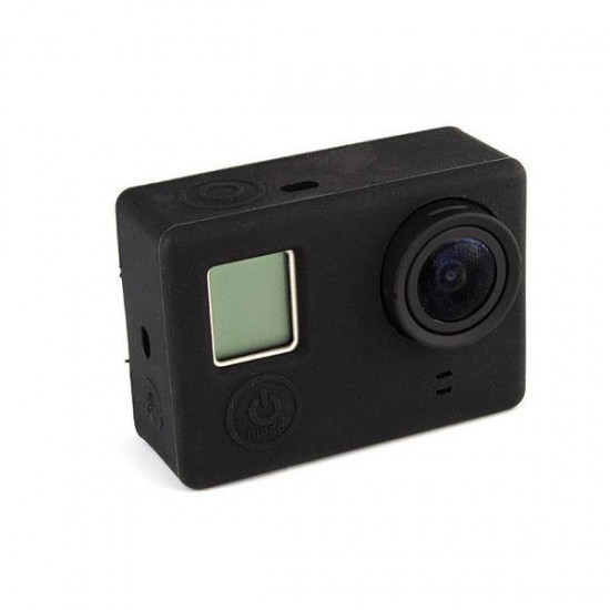 Soft Silicone Gel Rubber Protective Case Skin Cover For GoPro Hero 3 Plus 4 Camera Soft Silicone Gel Rubber Protective Case Skin Cover For GoPro Hero 3 Plus 4 Camera