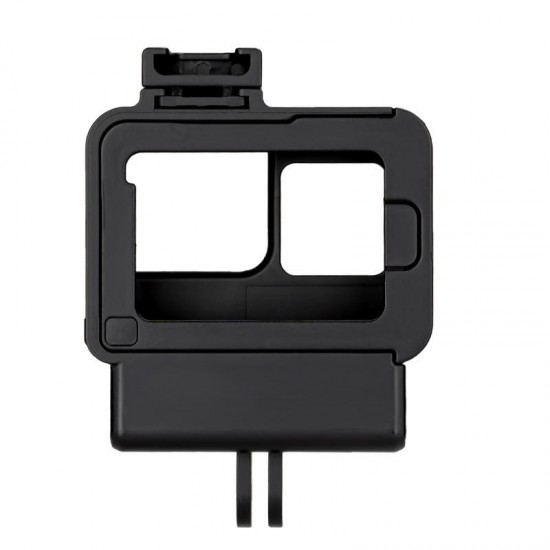 GP-FMS-008 Protective Shell Case with Cold Shoe Mount for GoPro Hero 7 6 5 Black Action Sports Camera GP-FMS-008 Protective Shell Case with Cold Shoe Mount for GoPro Hero 7 6 5 Black Action Sports Camera
