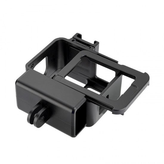 GP-FMS-008 Protective Shell Case with Cold Shoe Mount for GoPro Hero 7 6 5 Black Action Sports Camera GP-FMS-008 Protective Shell Case with Cold Shoe Mount for GoPro Hero 7 6 5 Black Action Sports Camera