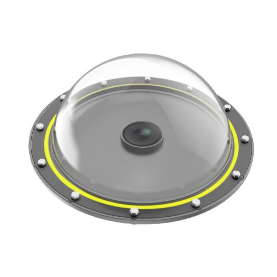 OS-DMP-001 30M Waterproof Diving Housing Case Dome Port With Floating Handle For DJI Osmo Action Sport Camera OS-DMP-001 30M Waterproof Diving Housing Case Dome Port With Floating Handle For DJI Osmo Action Sport Camera
