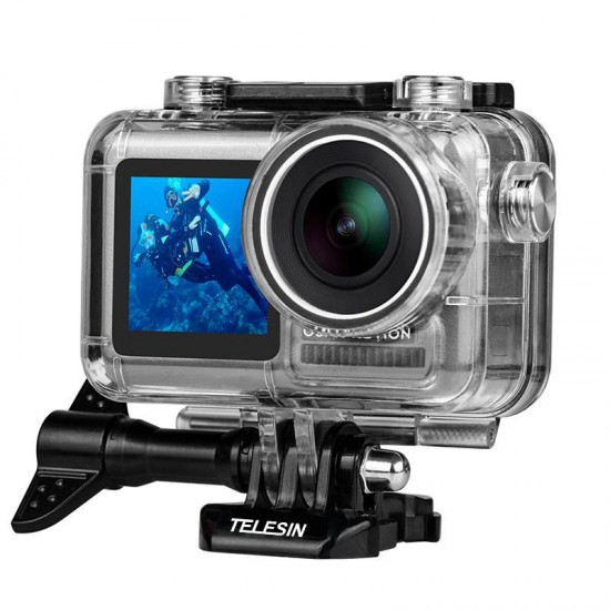 OS-WTP-002 40M Waterproof Underwater Diving Protective Case Shell for DJI OSMO Action Sports Camera OS-WTP-002 40M Waterproof Underwater Diving Protective Case Shell for DJI OSMO Action Sports Camera