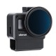 V2 Pro Vlog Protective Case with 52mm Filter Mic Adapter Lens Cover Vlogging Cage for Gopro 7 6 5 Black Action Camera