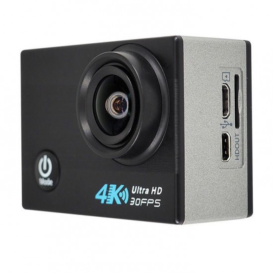 608VT 4K HD Wifi 16M Pixels 2.0'' Touch Screen 170° Wide Angle Driving Record Mini Sports Camera 3M Waterproof