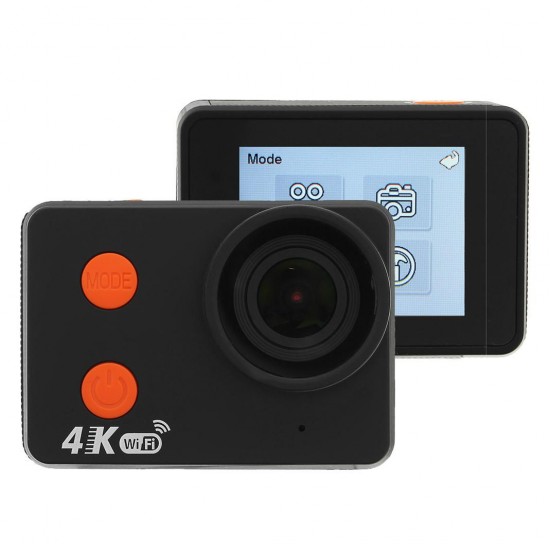 A2 4K WiFi Sports Camera UHD24 2'' Touch Screen Waterproof DV Video Mini Recorder 160° Wide Angle