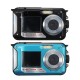 HD 1080P 24MP Double Screen 16X Zoom Digital Camera LED Flashlight Waterproof