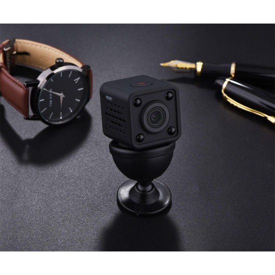 HDQ9 Mini Wifi Camera Vlog Camera for Youtube Recording FPV Camera No Light Night Vision Remote Alarm Sport DV Wearable Body Camera Drive Recorder