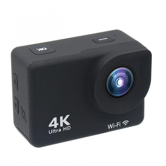 K2T 4K 1080P Wifi 2.0 Touch Screen 16 Million Pixels 170° Wide Angle Sports Camera WDR Wide Dynamic 30M Waterproof Shockproof