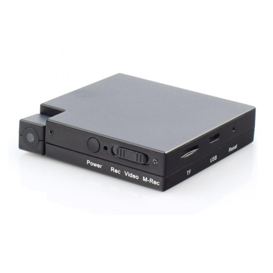 MD13 480P Mini Camera Vlog Camera Recording FPV Camera 90 Degrees Rotation Drive Recorder