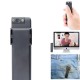 MD14 HD 1080P Mini Camera Vlog Camera for Youtube Recording 180°Rotating LED Fill Light Wearable Body Camera Web Camera