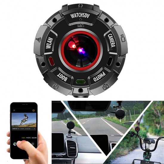 S222 HD 1080P WIFI Camera Night Vision Vlog Camera Smart Wristband with 900mAh Battery 30M Waterproof Mini Camcorder Wearable Camera S222 HD 1080P WIFI Camera Night Vision Vlog Camera Smart Wristband with 900mAh Battery 30M Waterproof Mini Camcorder Wearable Camera