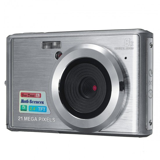 SC01 2.4inch TFT LCD HD 720P 21MP 8X Digital Zoom Digital Camera Anti-shake Camcorder Sport Camera